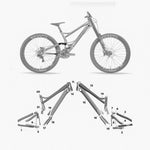 Kit de protection sur mesure Banshee Legend 29 2023 – film de protection VTT Slicy