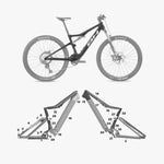 Kit de protection sur mesure Bh Ilynx Race 2023 – film de protection VTT Slicy