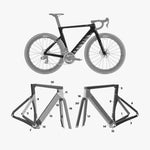 Kit de protection sur mesure Canyon Aeroad 2025 – film de protection vélo Slicy