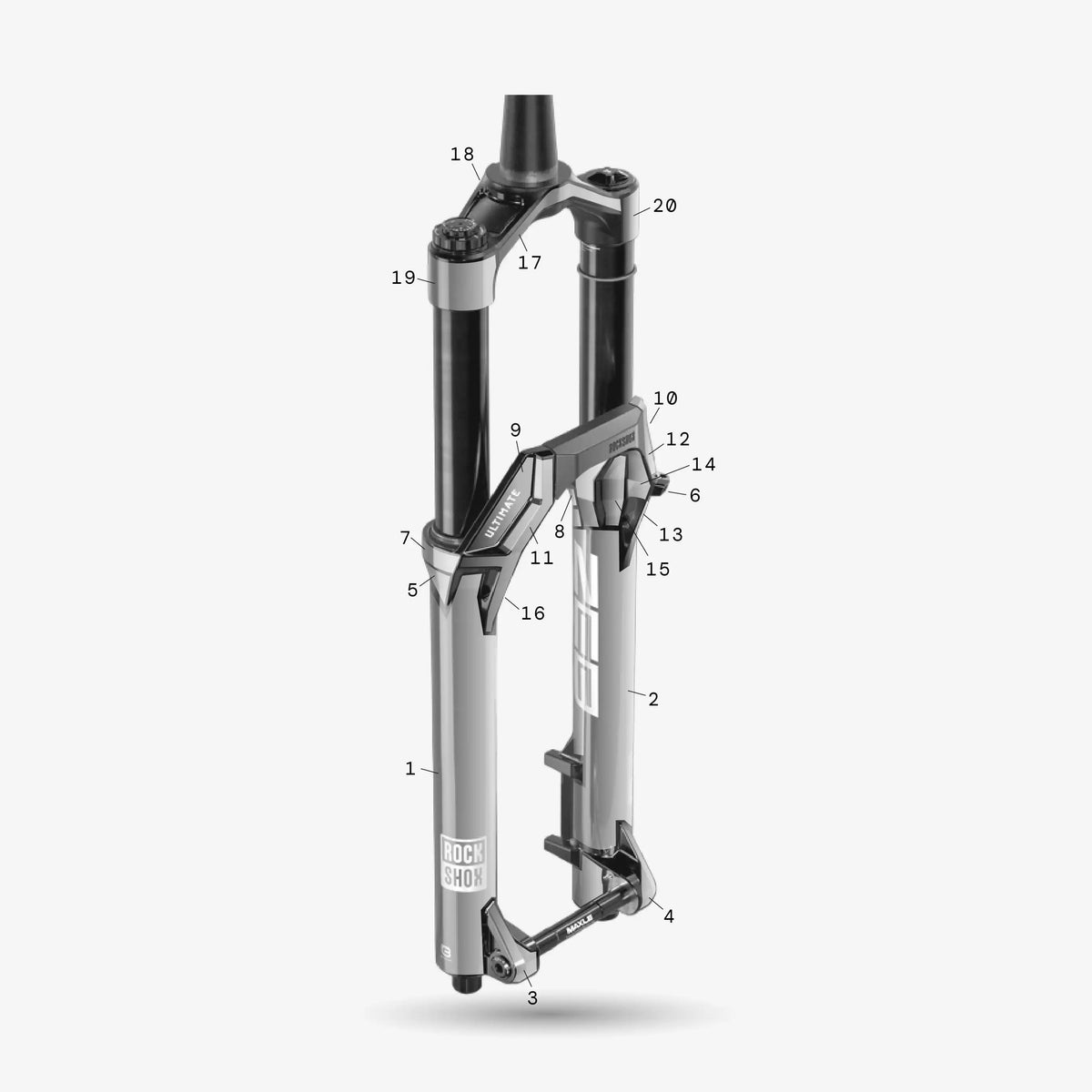 Rockshox Zeb Ultimate (2027 - present)