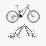 Kit de protection sur mesure Rocky Mountain Altitude Powerplay Alloy 2022 – film de protection VTT Slicy