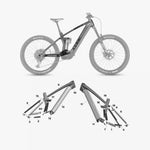 Kit de protection sur mesure Cube Stereo Hybrid 160 2022 – film de protection VTT Slicy