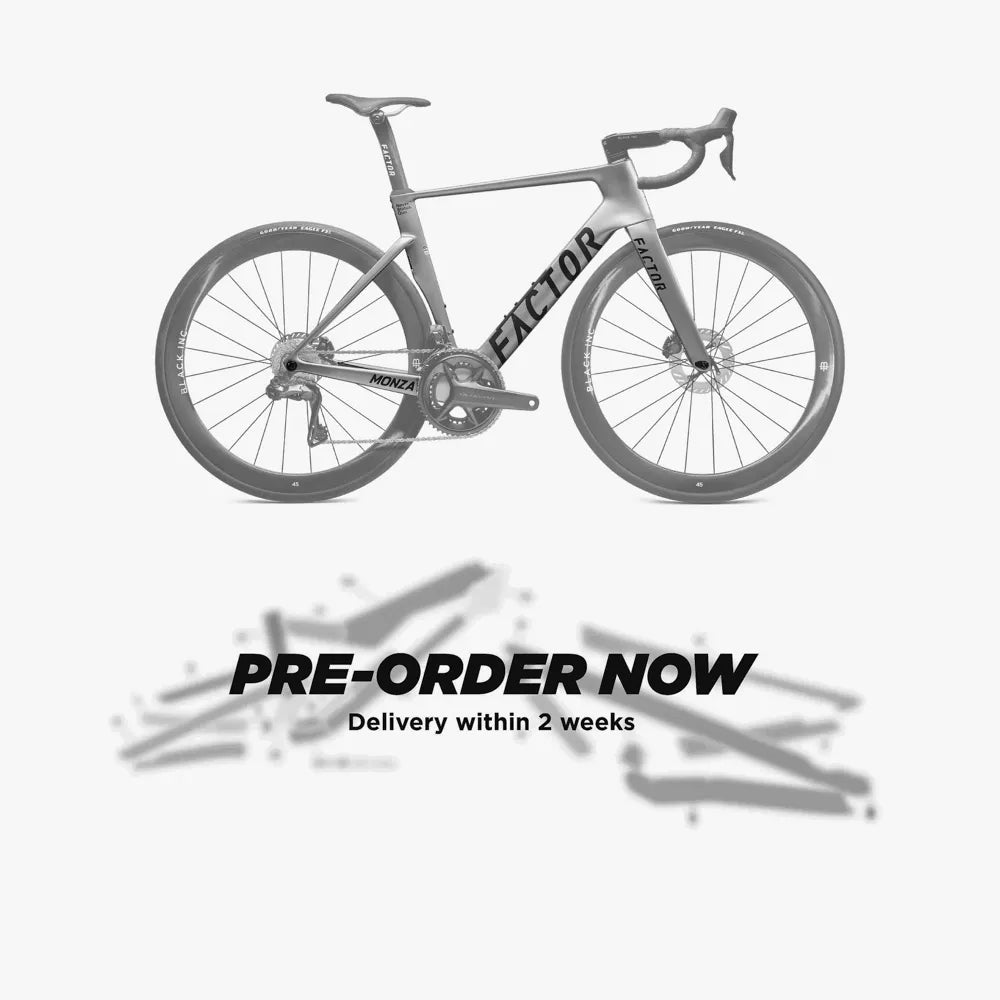 Kit de protection sur mesure Factor Monza 2025 – film de protection vélo Slicy