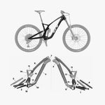 Kit de protection sur mesure Gt Force Carbon 2021 – film de protection VTT Slicy
