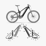 Kit de protection sur mesure Haibike Allmtn Alloy Yamaha 2022 – film de protection VTT Slicy