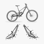 Kit de protection sur mesure Lapierre Spicy 2024 – film de protection VTT Slicy