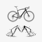Kit de protection sur mesure Pinarello Grevil 2025 – film de protection vélo Slicy