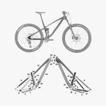 Kit de protection sur mesure Sunn Kern 2024 – film de protection VTT Slicy