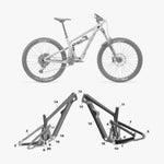 Kit de protection sur mesure Yeti Sb160 2023 – film de protection VTT Slicy