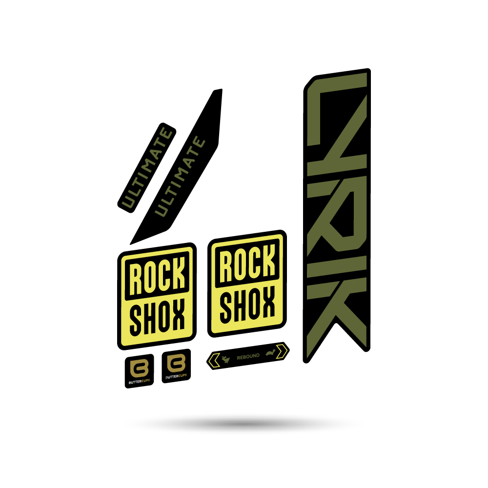 RockShox LYRIK Ultimate Sticker Kit (2027)