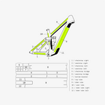 Universal frame protection for ALL-MOUNTAIN / ENDURO / DH